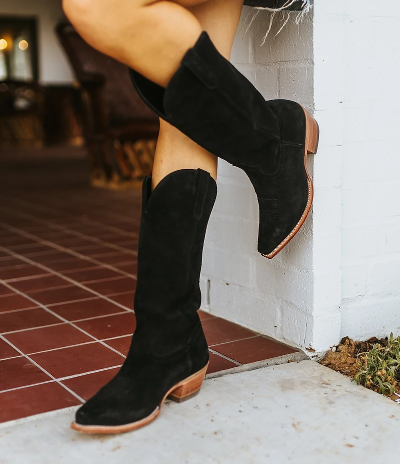 Black Star Women's Addison Suede Western Boots