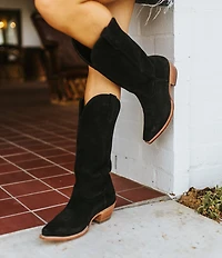 Black Star Women's Addison Suede Western Boots