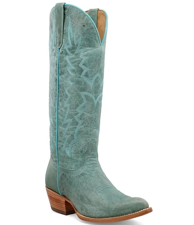 Black Star Women's Sierra Leather Tall Western Boots
