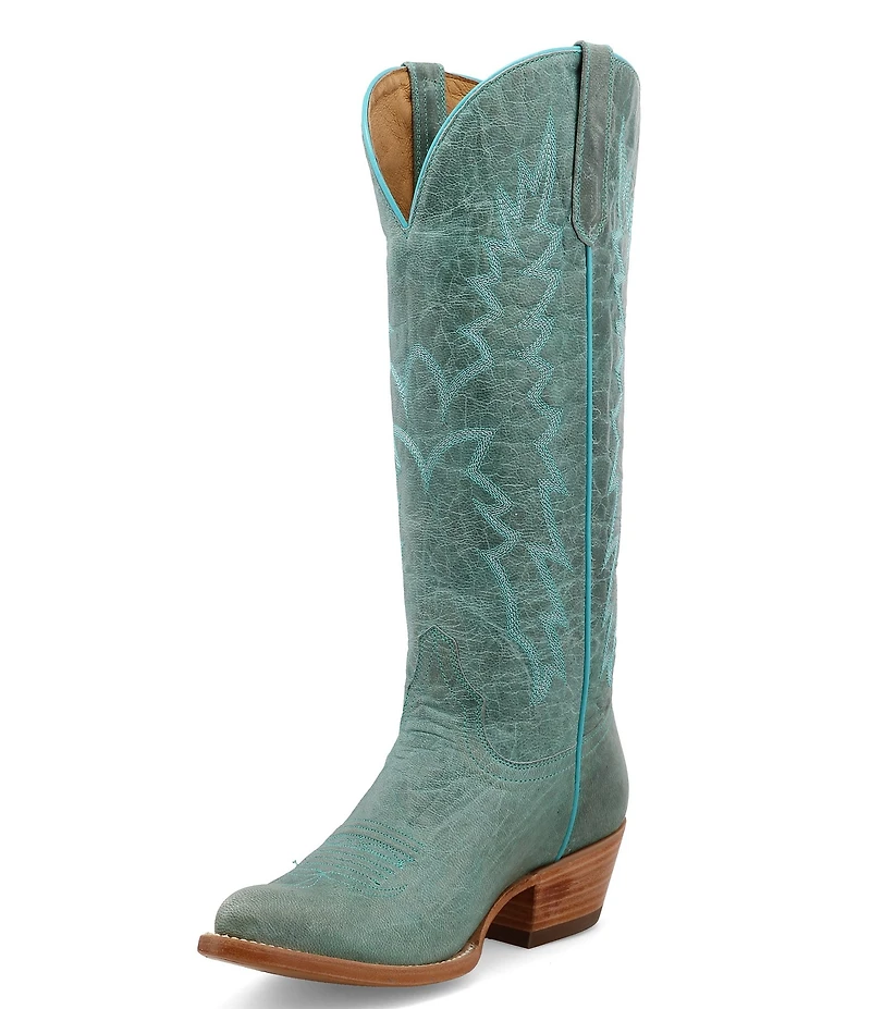 Black Star Women's Sierra Leather Tall Western Boots