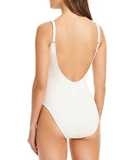 Bleu Rod Beattie Crepe Of The Crop One Piece Swimsuit