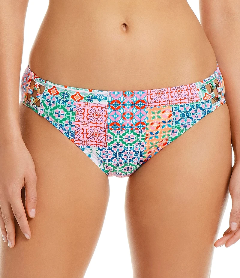 Bleu Rod Beattie Ibiza Bohemian Ring Hipster Swim Bottoms