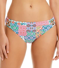 Bleu Rod Beattie Ibiza Bohemian Ring Hipster Swim Bottoms