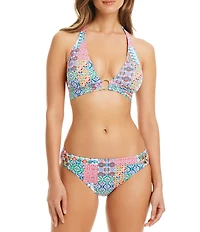 Bleu Rod Beattie Ibiza Bohemian Ring Hipster Swim Bottoms