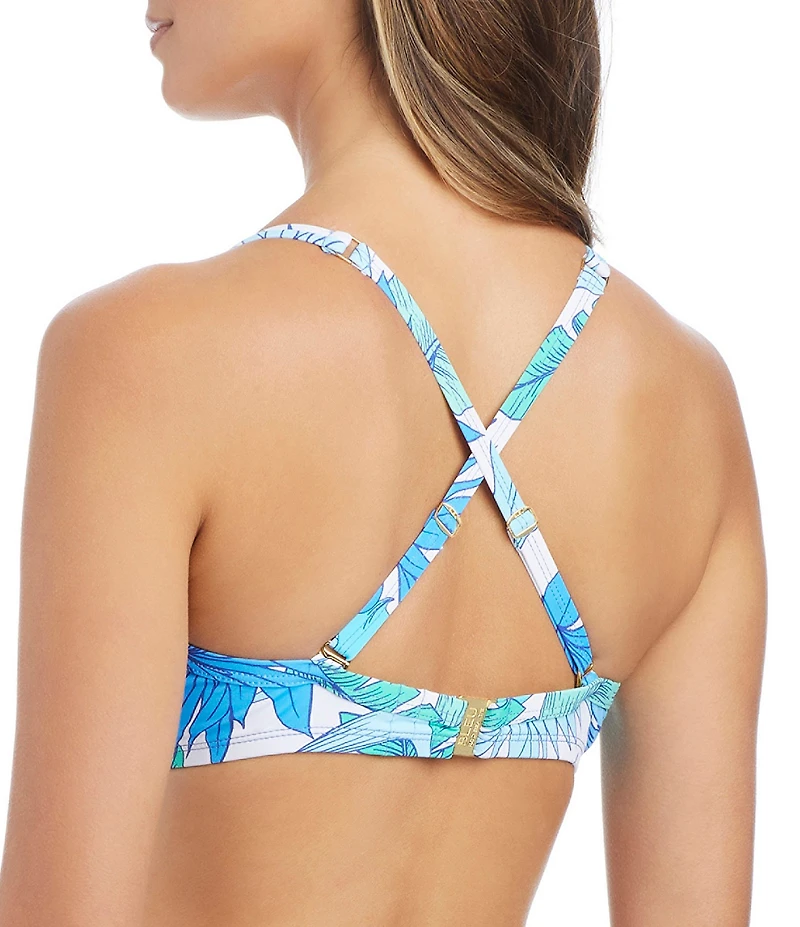 Bleu Rod Beattie Riviera Retreat Molded Cup Underwire D-Cup Swim Top