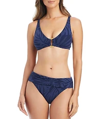 Bleu Rod Beattie Tropical Tango Sarong Hipster Swim Bottom