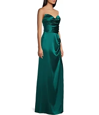 Blondie Nites Barcelona Strapless Dress
