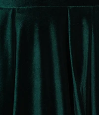 Blondie Nites Spaghetti Strap Velvet Tie Back Dress