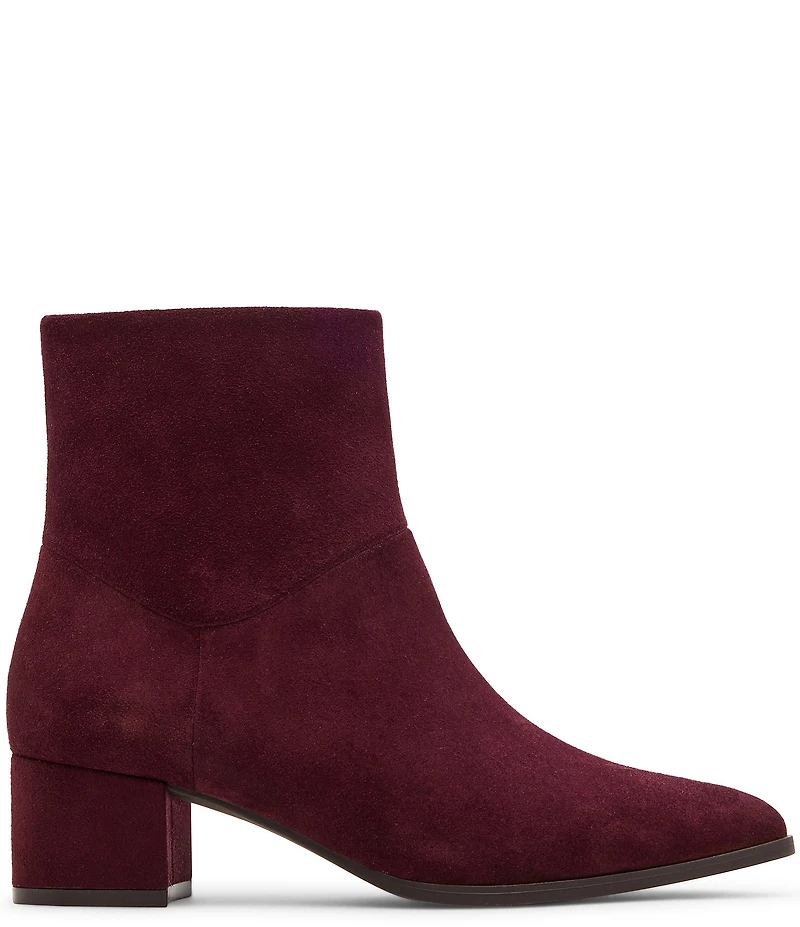 Blondo Arena Waterproof Suede Block Heel Booties