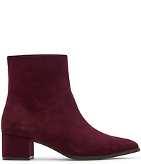 Blondo Arena Waterproof Suede Block Heel Booties