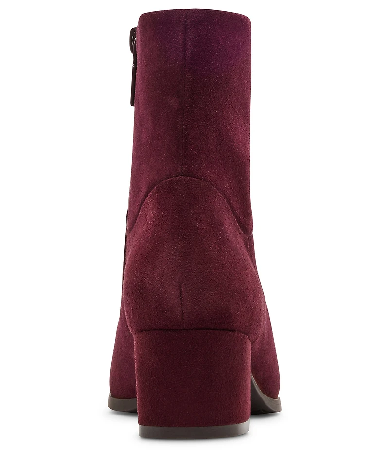 Blondo Arena Waterproof Suede Block Heel Booties
