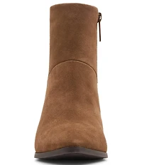 Blondo Arena Waterproof Suede Block Heel Booties