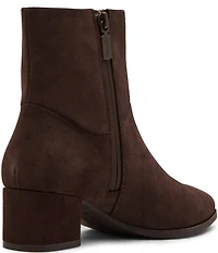 Blondo Arena Waterproof Suede Block Heel Booties