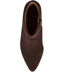 Blondo Arena Waterproof Suede Block Heel Booties