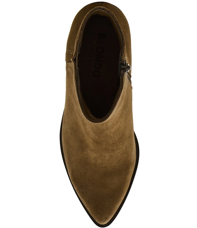 Blondo Brenna Waterproof Suede Booties