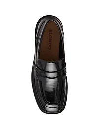 Blondo Brisa Waterproof Leather Block Heel Loafers
