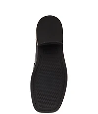 Blondo Brisa Waterproof Leather Block Heel Loafers