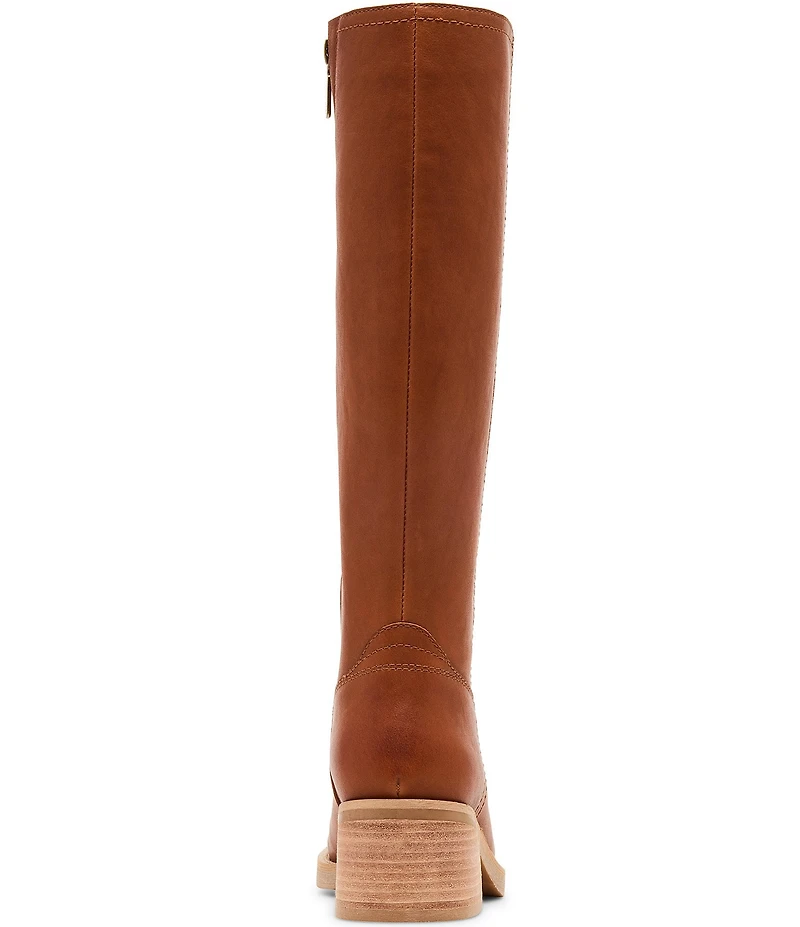Blondo Camrin Waterproof Leather Block Heel Tall Boots