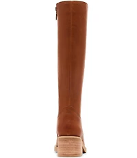 Blondo Camrin Waterproof Leather Block Heel Tall Boots