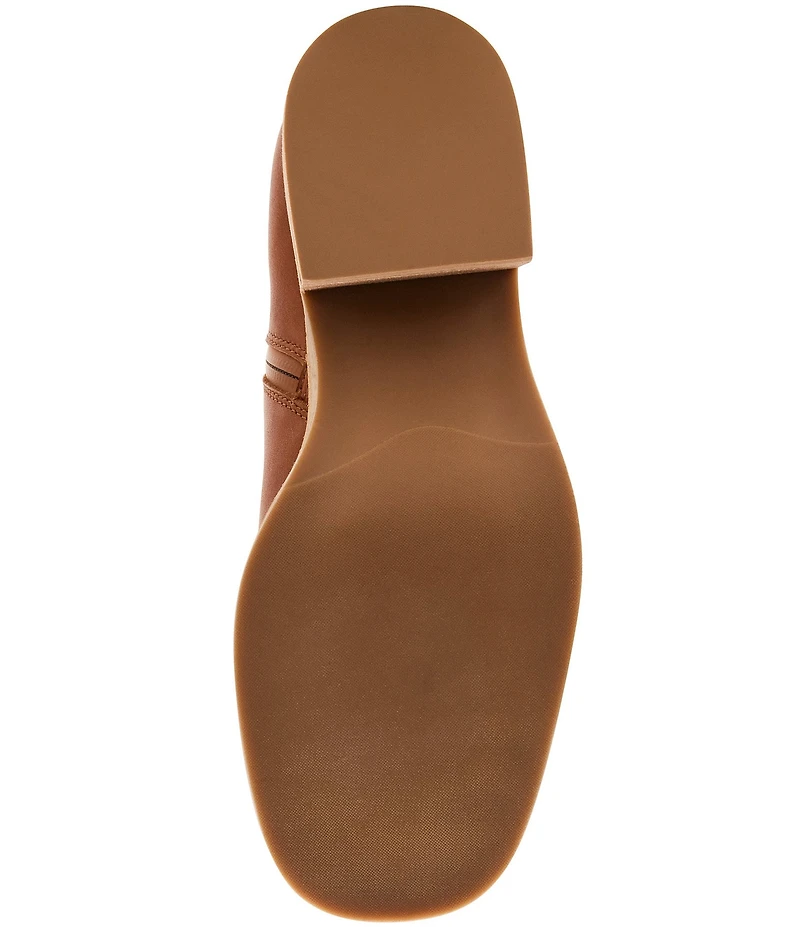 Blondo Camrin Waterproof Leather Block Heel Tall Boots