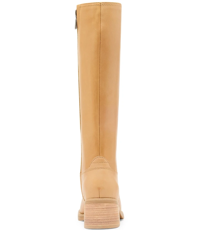Blondo Camrin Waterproof Leather Block Heel Tall Boots