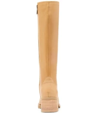 Blondo Camrin Waterproof Leather Block Heel Tall Boots