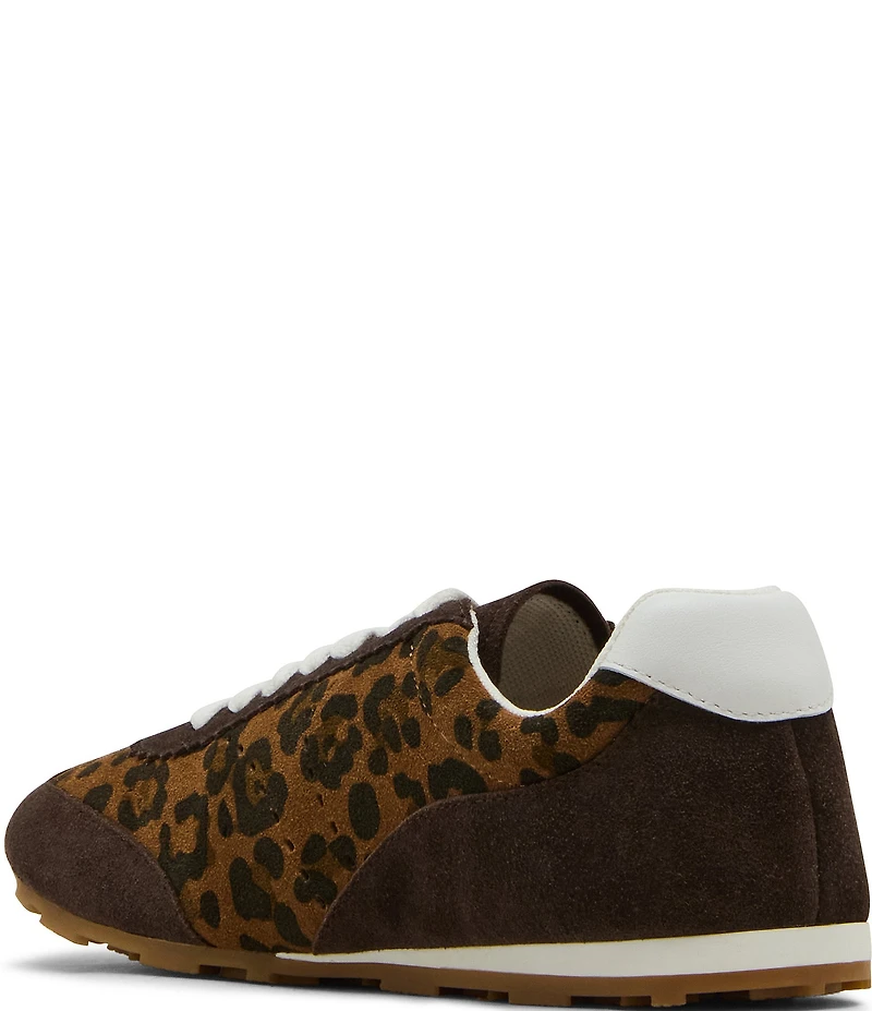 Blondo Carmen Leopard Suede Water Resistant Low Profile Sneakers