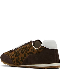 Blondo Carmen Leopard Suede Water Resistant Low Profile Sneakers
