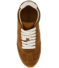 Blondo Carmen Suede Water Resistant Low Profile Sneakers