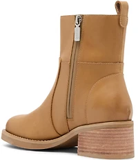 Blondo Carmine Waterproof Leather Dual Zip Booties