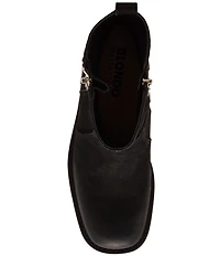 Blondo Carmine Waterproof Leather Dual Zip Booties