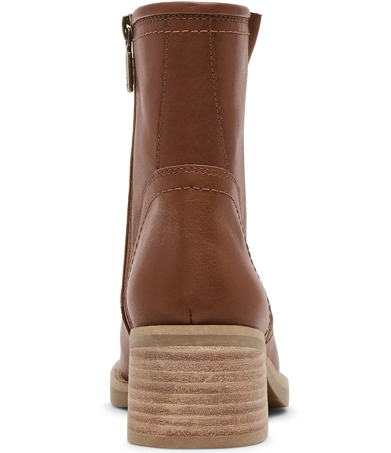 Blondo Cassidie Waterproof Leather Low Heel Booties