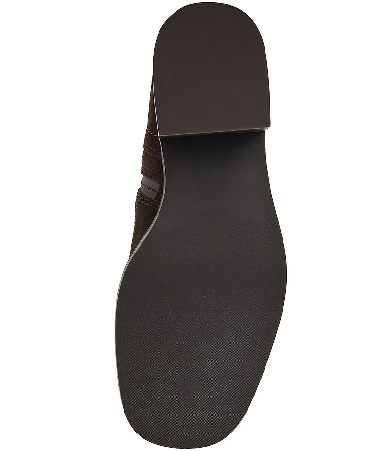 Blondo Cassidie Waterproof Suede Low Heel Booties