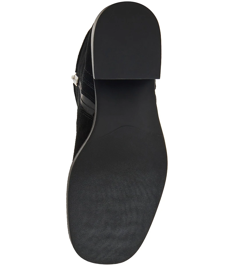 Blondo Cassidie Waterproof Suede Low Heel Booties