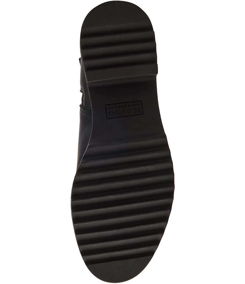 Blondo Cathleen Waterproof Leather Lug Sole Booties