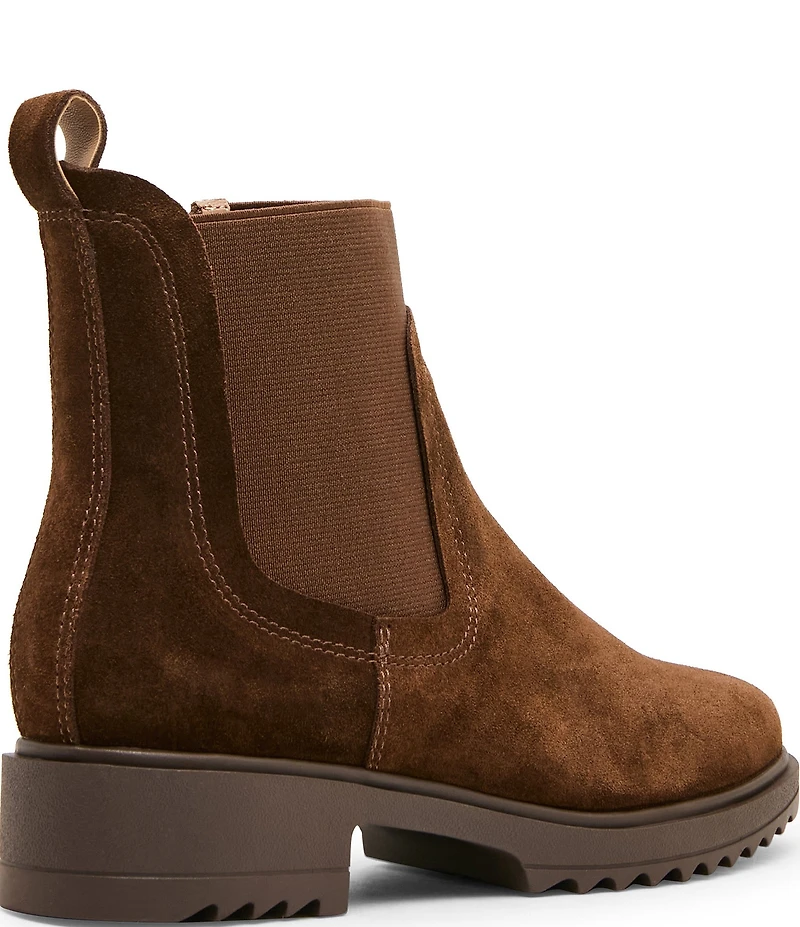 Blondo Cathleen Waterproof Suede Lug Sole Booties