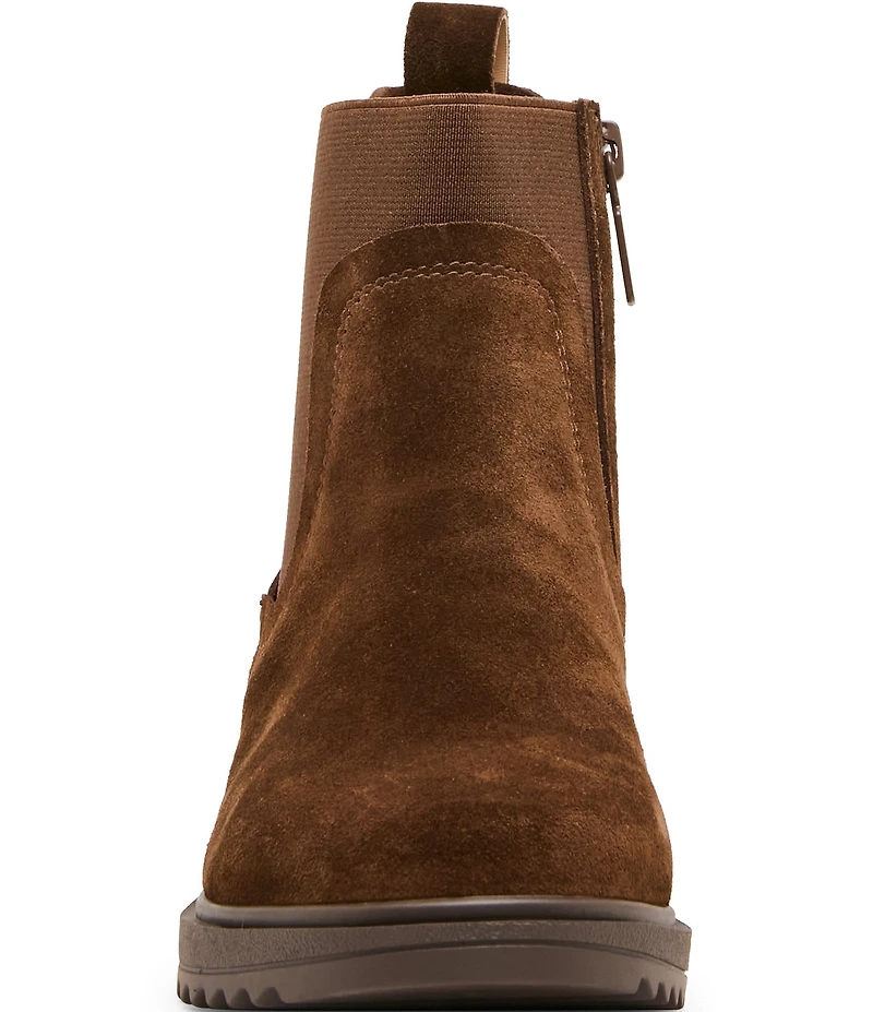 Blondo Cathleen Waterproof Suede Lug Sole Booties