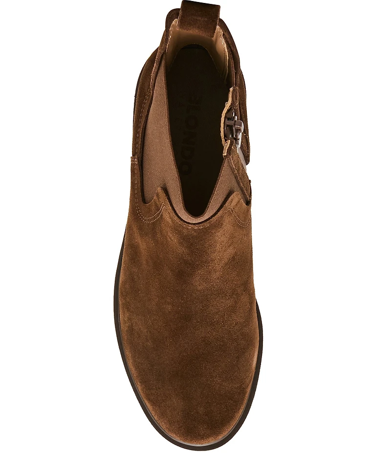 Blondo Cathleen Waterproof Suede Lug Sole Booties