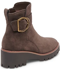 Blondo Dagger Waterproof Suede D-Ring Hardware Detail Booties