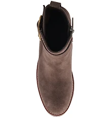 Blondo Dagger Waterproof Suede D-Ring Hardware Detail Booties