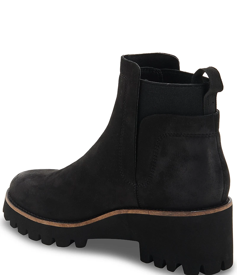 Blondo Danika Waterproof Nubuck Lug Sole Platform Booties