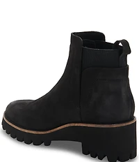 Blondo Danika Waterproof Nubuck Lug Sole Platform Booties