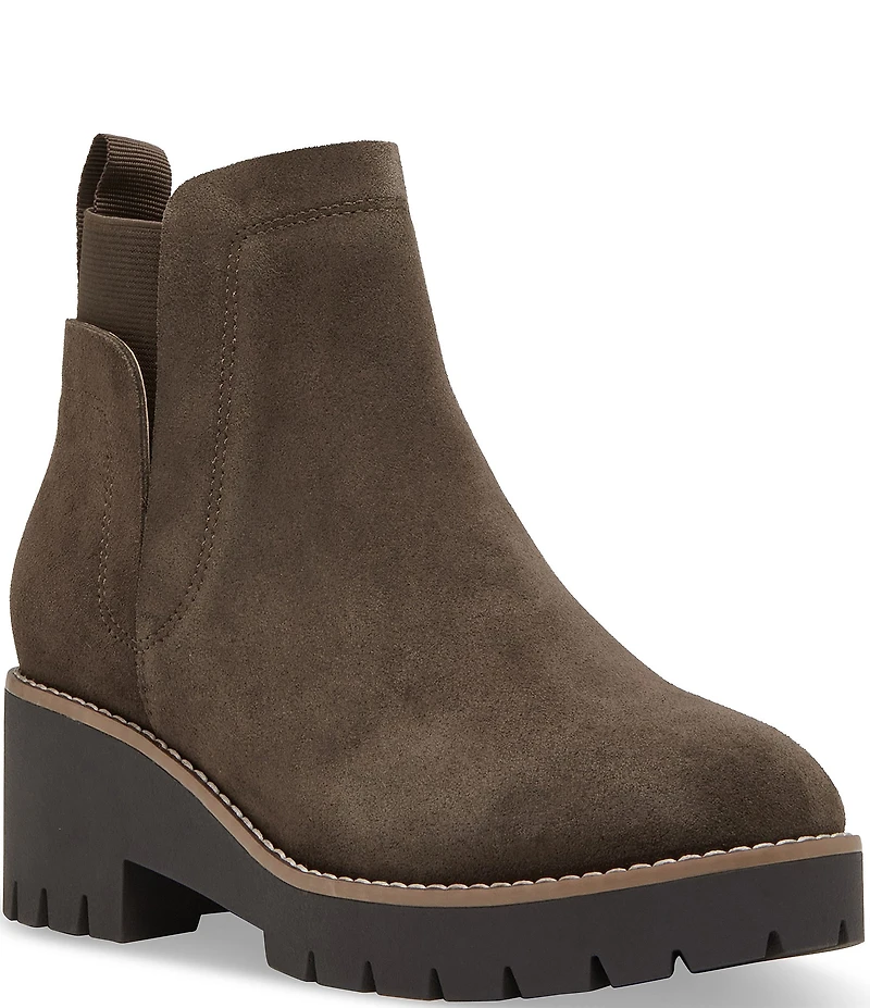 Blondo Danika Waterproof Suede Lug Sole Platform Booties