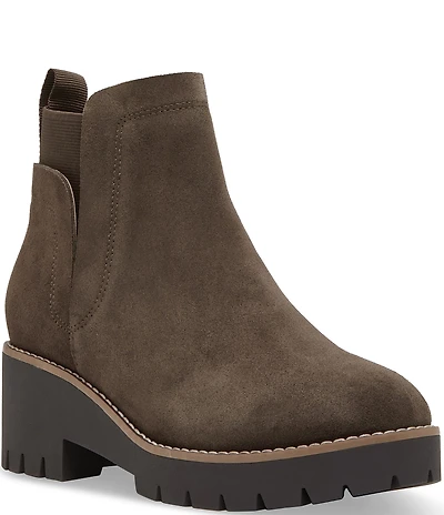 Blondo Danika Waterproof Suede Lug Sole Platform Booties