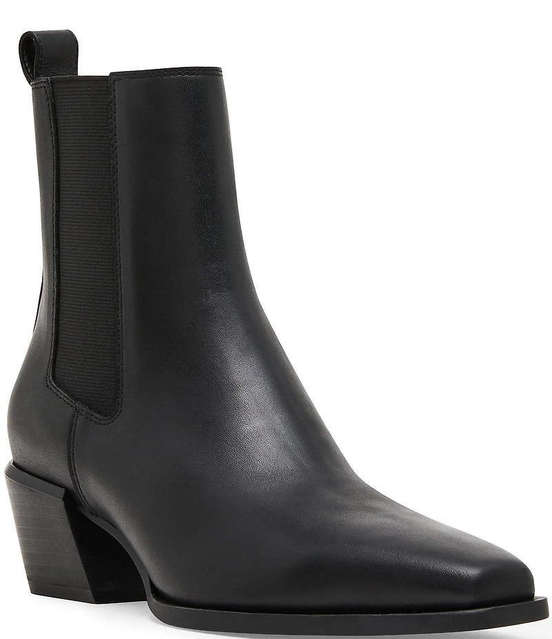 Blondo Dusi Waterproof Leather Mid Heel Booties