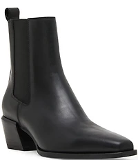 Blondo Dusi Waterproof Leather Mid Heel Booties