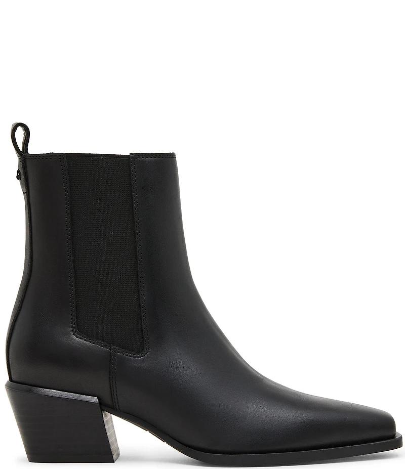 Blondo Dusi Waterproof Leather Mid Heel Booties