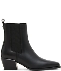 Blondo Dusi Waterproof Leather Mid Heel Booties