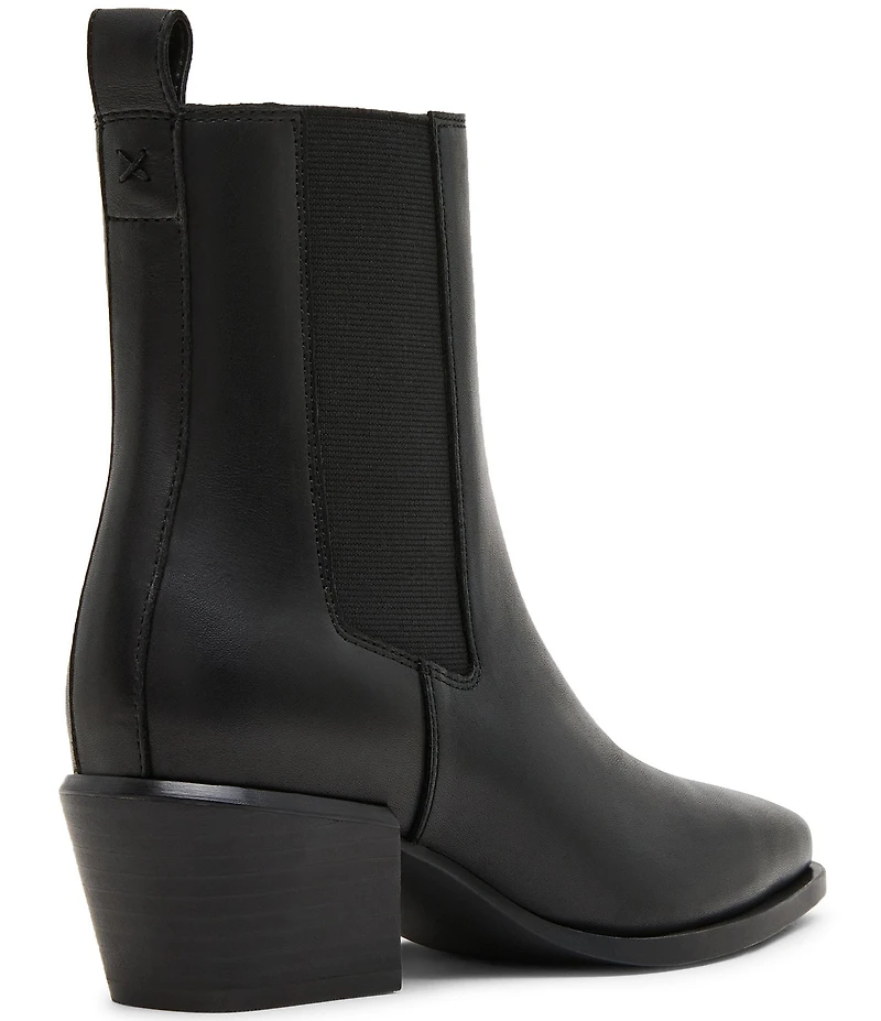 Blondo Dusi Waterproof Leather Mid Heel Booties