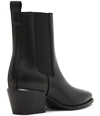 Blondo Dusi Waterproof Leather Mid Heel Booties